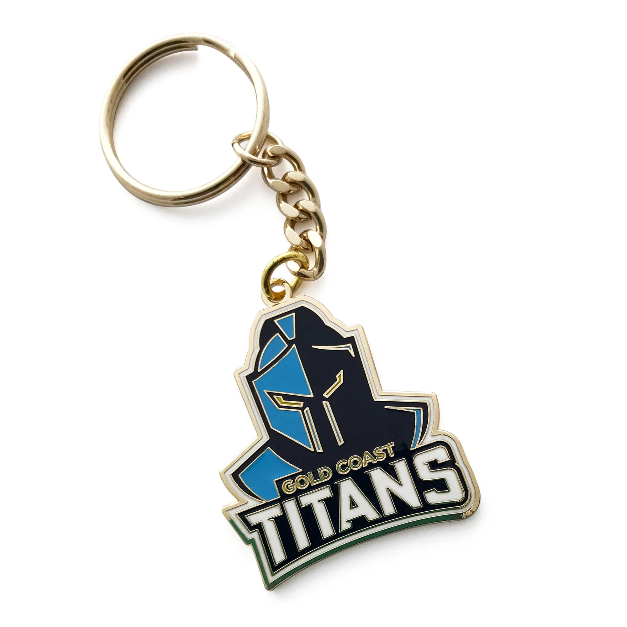 Gold Coast Titans NRL Enamel Metal Keyring **VERY HIGH QUALITY** | eBay